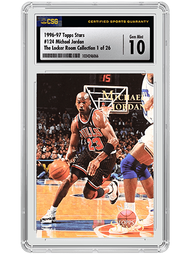 1996-97 Topps Stars #124 Michael Jordan