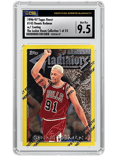 1996-97 Topps Finest #145 Dennis Rodman