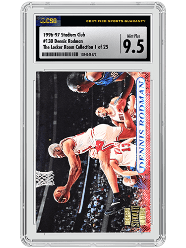 1996-97 Stadium Club #130 Dennis Rodman